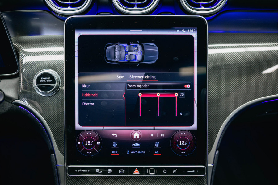 Mercedes-Benz GLC 300e 4MATIC AMG Line | Pano | Stoelverwarming | 360 camera | AMG Look