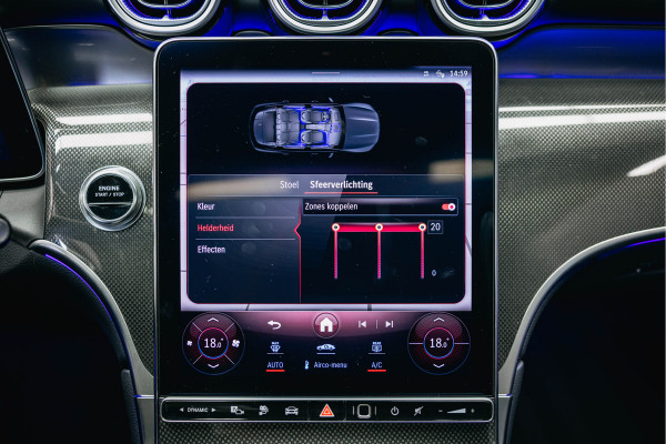 Mercedes-Benz GLC 300e 4MATIC AMG Line | Pano | Stoelverwarming | 360 camera | AMG Look