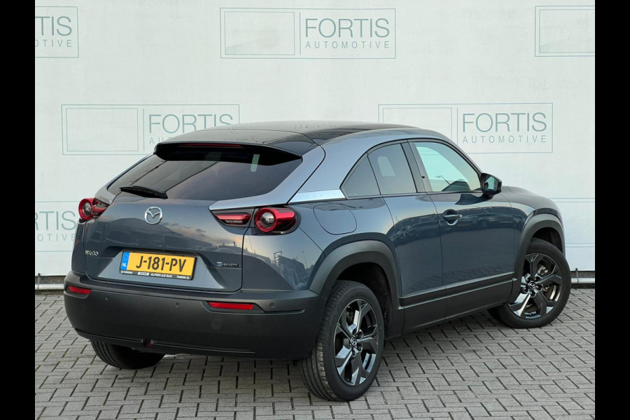 Mazda MX-30 e-SkyActiv 145 First Edition 36 kWh NL-AUTO | 100% ELEKTRISCH | CAMERA |STOELVERWARMING Mazda MX-30 e-SkyActiv 145 First Edition 36 kWh NL-AUTO | 100% ELEKTRISCH | CAMERA |STOELVERWARMING