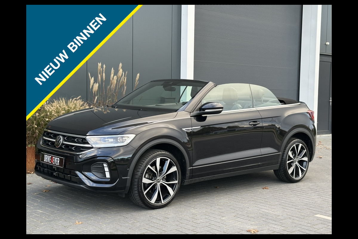 Volkswagen T-Roc Cabrio 1.5 TSI R-Line M2023 TREKHAAK CAMERA NAVI APPLE CARPLAY Volkswagen T-Roc Cabrio 1.5 TSI R-Line M2023 TREKHAAK CAMERA NAVI APPLE CARPLAY