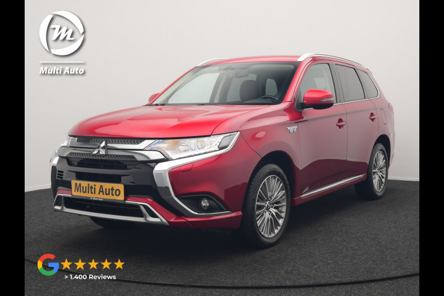 Mitsubishi Outlander 2.4 PHEV Intense Plug In Hybrid 225pk Dealer O.H PHEV | Trekhaak | Camera | Lederen Sportstoelen Verwarmd | Navigatie | Keyless | Android Auto | DAB |