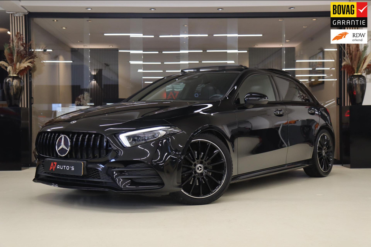 Mercedes-Benz A-Klasse 200 AMG PANO/NAP/MEMORY/KEYLES/BURM/CAM/VOL Mercedes-Benz A-Klasse 200 AMG PANO/NAP/MEMORY/KEYLES/BURM/CAM/VOL