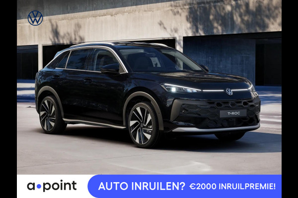 Volkswagen T-Roc Style First Edition 1.5 eTSI 85 kW / 116 PK SUV 7 | Assistance Pakket | Trekhaak | Elek. achterklep |  Velgen 'Vancouver', 19 inch lichtmetaal Volkswagen T-Roc Style First Edition 1.5 eTSI 85 kW / 116 PK SUV 7 | Assistance Pakket | Trekhaak | Elek. achterklep |  Velgen 'Vancouver', 19 inch lichtmetaal