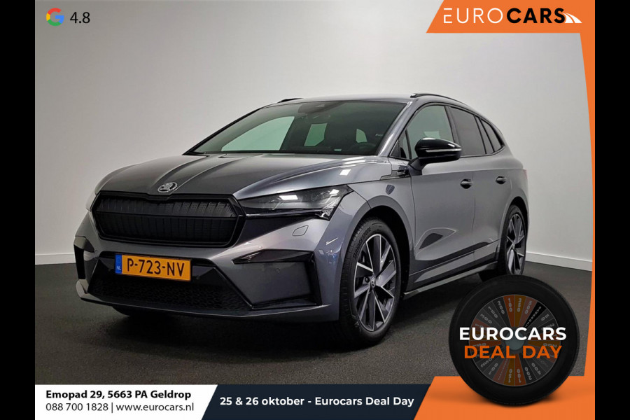 Škoda ENYAQ iV 80 Sportline Navigatie Climate pack LED Extra Getint glas  Lichtmetalen Velgen Škoda ENYAQ iV 80 Sportline Navigatie Climate pack LED Extra Getint glas  Lichtmetalen Velgen