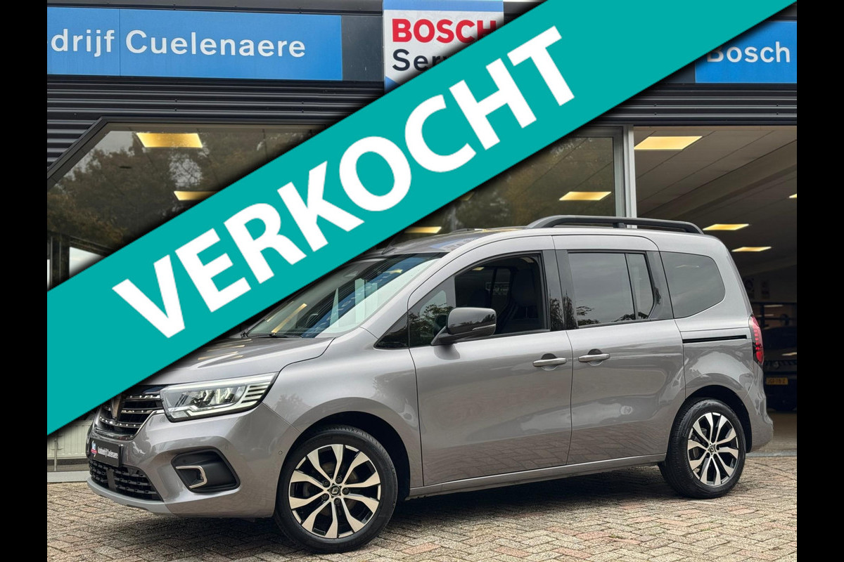 Renault Kangoo TCe 130 Techno Navi / LM velgen / Clima / Camera / P-Sensoren / Stoelverwarming / Keyless Renault Kangoo TCe 130 Techno Navi / LM velgen / Clima / Camera / P-Sensoren / Stoelverwarming / Keyless