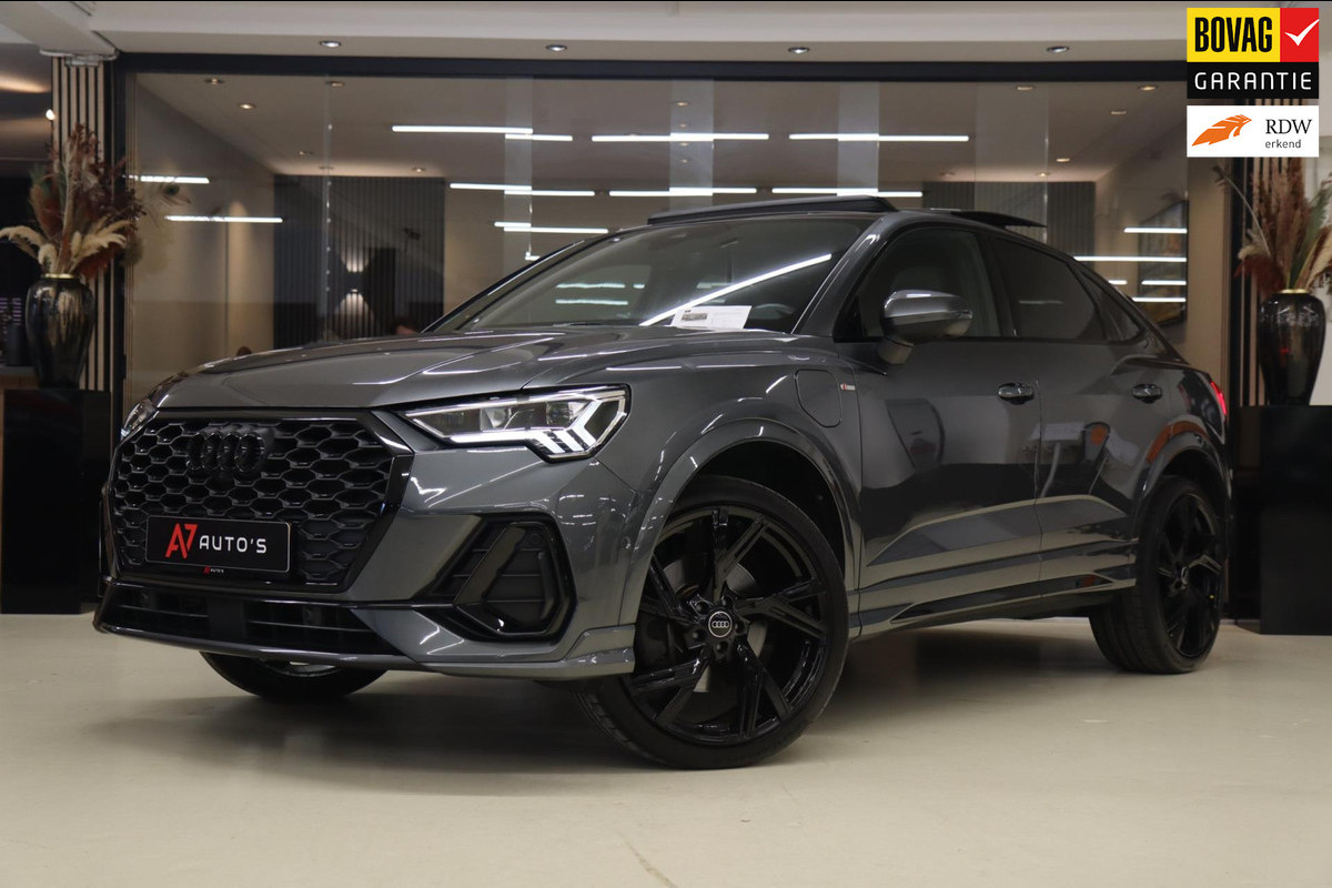 Audi Q3 Sportback 45 TFSI e S Edition PANO/B&O/360CAM/BLINDES/KEYLES/VOL Audi Q3 Sportback 45 TFSI e S Edition PANO/B&O/360CAM/BLINDES/KEYLES/VOL