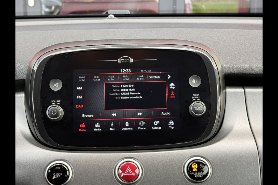 Fiat 500X 1.5 Hybrid Sport Apple/Android Carplay | Automaat Fiat 500X 1.5 Hybrid Sport Apple/Android Carplay | Automaat