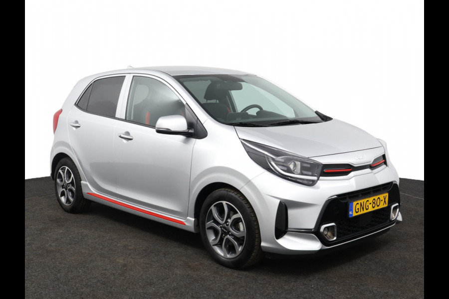 Kia Picanto 1.0 DPi GT-Line Apple Carplay/ Android Auto - Cruise Control - Climate Control - Navigatie - Achteruitrijcamera - Fabrieksgarantie tot 10-2031 Kia Picanto 1.0 DPi GT-Line Apple Carplay/ Android Auto - Cruise Control - Climate Control - Navigatie - Achteruitrijcamera - Fabrieksgarantie tot 10-2031