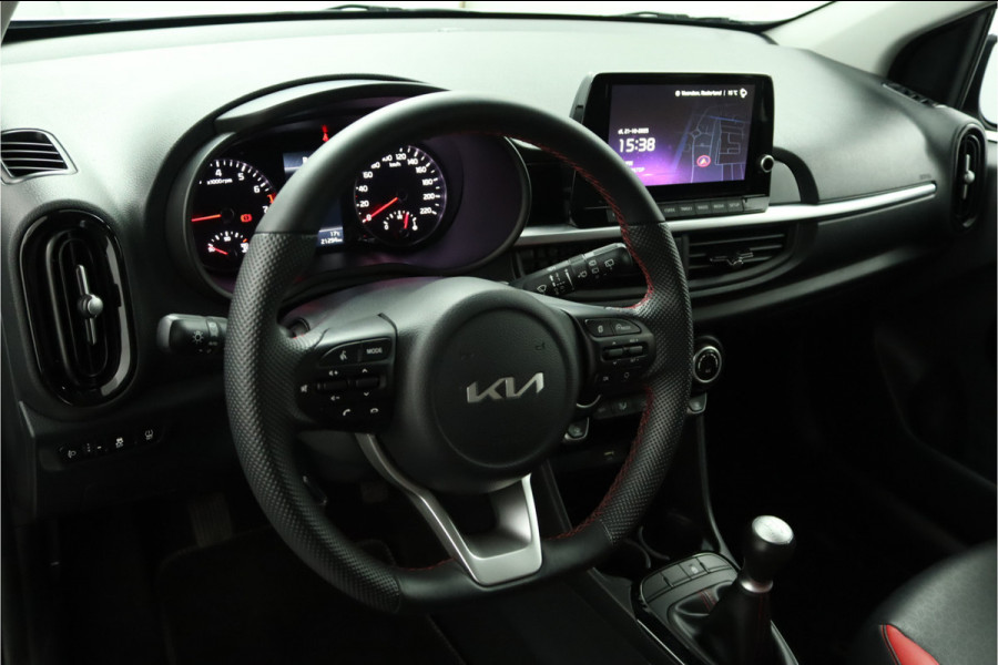 Kia Picanto 1.0 DPi GT-Line Apple Carplay/ Android Auto - Cruise Control - Climate Control - Navigatie - Achteruitrijcamera - Fabrieksgarantie tot 10-2031 Kia Picanto 1.0 DPi GT-Line Apple Carplay/ Android Auto - Cruise Control - Climate Control - Navigatie - Achteruitrijcamera - Fabrieksgarantie tot 10-2031