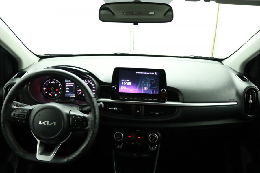 Kia Picanto 1.0 DPi GT-Line Apple Carplay/ Android Auto - Cruise Control - Climate Control - Navigatie - Achteruitrijcamera - Fabrieksgarantie tot 10-2031 Kia Picanto 1.0 DPi GT-Line Apple Carplay/ Android Auto - Cruise Control - Climate Control - Navigatie - Achteruitrijcamera - Fabrieksgarantie tot 10-2031