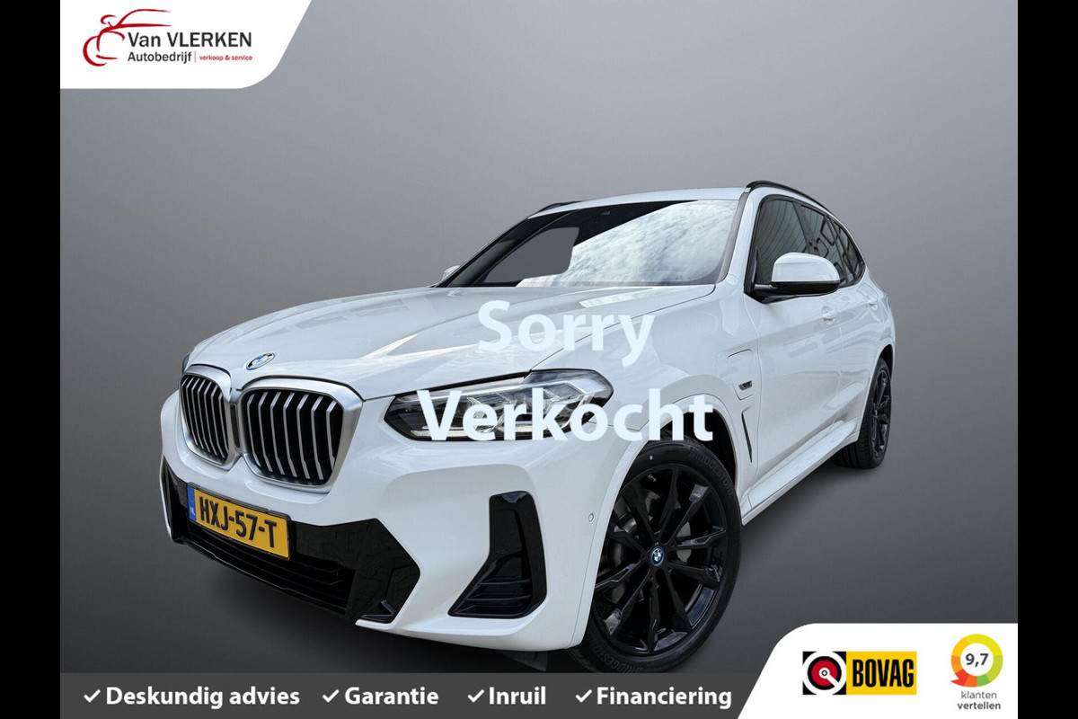 BMW X3 xDrive30e High Executive MSPORT BLACK EDITION PANORAMADAK LEER