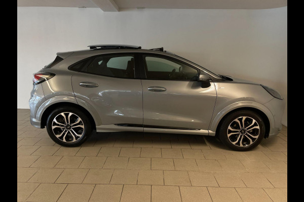 Ford Puma 1.0 EcoBoost Hybrid ST-Line PANO AIRCO NAVI CRUISE BT DIG TELLERS B&O SOUND ZWARTE HEMEL NIEUWSTAAT Ford Puma 1.0 EcoBoost Hybrid ST-Line PANO AIRCO NAVI CRUISE BT DIG TELLERS B&O SOUND ZWARTE HEMEL NIEUWSTAAT