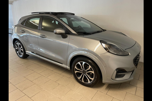 Ford Puma 1.0 EcoBoost Hybrid ST-Line PANO AIRCO NAVI CRUISE BT DIG TELLERS B&O SOUND ZWARTE HEMEL NIEUWSTAAT Ford Puma 1.0 EcoBoost Hybrid ST-Line PANO AIRCO NAVI CRUISE BT DIG TELLERS B&O SOUND ZWARTE HEMEL NIEUWSTAAT