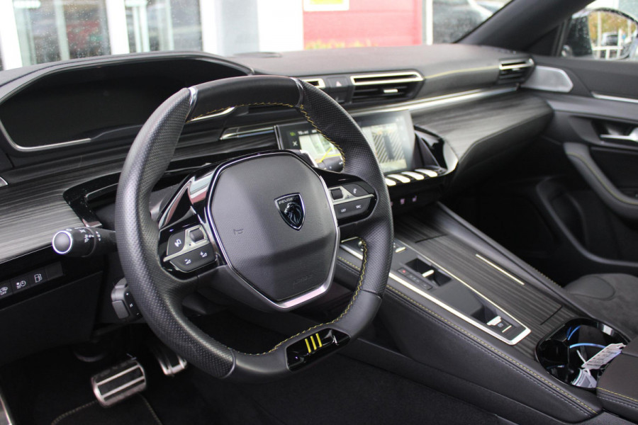 Peugeot 508 SW PSE 1.6 HYbrid 360PK AWD | PANORAMISCH SCHUIF/KANTELDAK | FOCAL® PREMIUM AUDIOSYSTEEMPEUGEOT MET 10 SPEAKERS | MATRIX KOPLAMPEN | BLAUWE LED-SFEERVERLICHTING |360 HD PARKEERCAMERA'S | VERWARMDE VOORRUITRAND | DRAADLOOS APPLECARPLAY/ANDROID AUTO | NAVIGATIE | ADAPTIEVE CRUISE CONTROL | SPORT HIGH PERFORMANCE ONDERSTEL | ACTIVE SUSPENSION CONTROL | ANTIDIEFSTAL PACK (ALARM) | NIGHT VISION | 20" LICHTMETALEN ''EXXAR'' VELGEN | VERWARMBARE AGR SPORTSTOELEN MET MASSAGEFUNCTIE | BEKLEDING ''NAPPA LEDER''/ALCANTARA/3D STOF PSE | ELEKTRISCH BEDIENBARE ACHTERKLEP | REMKLAUWE Peugeot 508 SW PSE 1.6 HYbrid 360PK AWD | PANORAMISCH SCHUIF/KANTELDAK | FOCAL® PREMIUM AUDIOSYSTEEMPEUGEOT MET 10 SPEAKERS | MATRIX KOPLAMPEN | BLAUWE LED-SFEERVERLICHTING |360 HD PARKEERCAMERA'S | VERWARMDE VOORRUITRAND | DRAADLOOS APPLECARPLAY/ANDROID AUTO | NAVIGATIE | ADAPTIEVE CRUISE CONTROL | SPORT HIGH PERFORMANCE ONDERSTEL | ACTIVE SUSPENSION CONTROL | ANTIDIEFSTAL PACK (ALARM) | NIGHT VISION | 20" LICHTMETALEN ''EXXAR'' VELGEN | VERWARMBARE AGR SPORTSTOELEN MET MASSAGEFUNCTIE | BEKLEDING ''NAPPA LEDER''/ALCANTARA/3D STOF PSE | ELEKTRISCH BEDIENBARE ACHTERKLEP | REMKLAUWE