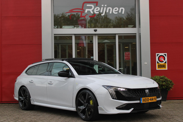 Peugeot 508 SW PSE 1.6 HYbrid 360PK AWD | PANORAMISCH SCHUIF/KANTELDAK | FOCAL® PREMIUM AUDIOSYSTEEMPEUGEOT MET 10 SPEAKERS | MATRIX KOPLAMPEN | BLAUWE LED-SFEERVERLICHTING |360 HD PARKEERCAMERA'S | VERWARMDE VOORRUITRAND | DRAADLOOS APPLECARPLAY/ANDROID AUTO | NAVIGATIE | ADAPTIEVE CRUISE CONTROL | SPORT HIGH PERFORMANCE ONDERSTEL | ACTIVE SUSPENSION CONTROL | ANTIDIEFSTAL PACK (ALARM) | NIGHT VISION | 20" LICHTMETALEN ''EXXAR'' VELGEN | VERWARMBARE AGR SPORTSTOELEN MET MASSAGEFUNCTIE | BEKLEDING ''NAPPA LEDER''/ALCANTARA/3D STOF PSE | ELEKTRISCH BEDIENBARE ACHTERKLEP | REMKLAUWE Peugeot 508 SW PSE 1.6 HYbrid 360PK AWD | PANORAMISCH SCHUIF/KANTELDAK | FOCAL® PREMIUM AUDIOSYSTEEMPEUGEOT MET 10 SPEAKERS | MATRIX KOPLAMPEN | BLAUWE LED-SFEERVERLICHTING |360 HD PARKEERCAMERA'S | VERWARMDE VOORRUITRAND | DRAADLOOS APPLECARPLAY/ANDROID AUTO | NAVIGATIE | ADAPTIEVE CRUISE CONTROL | SPORT HIGH PERFORMANCE ONDERSTEL | ACTIVE SUSPENSION CONTROL | ANTIDIEFSTAL PACK (ALARM) | NIGHT VISION | 20" LICHTMETALEN ''EXXAR'' VELGEN | VERWARMBARE AGR SPORTSTOELEN MET MASSAGEFUNCTIE | BEKLEDING ''NAPPA LEDER''/ALCANTARA/3D STOF PSE | ELEKTRISCH BEDIENBARE ACHTERKLEP | REMKLAUWE