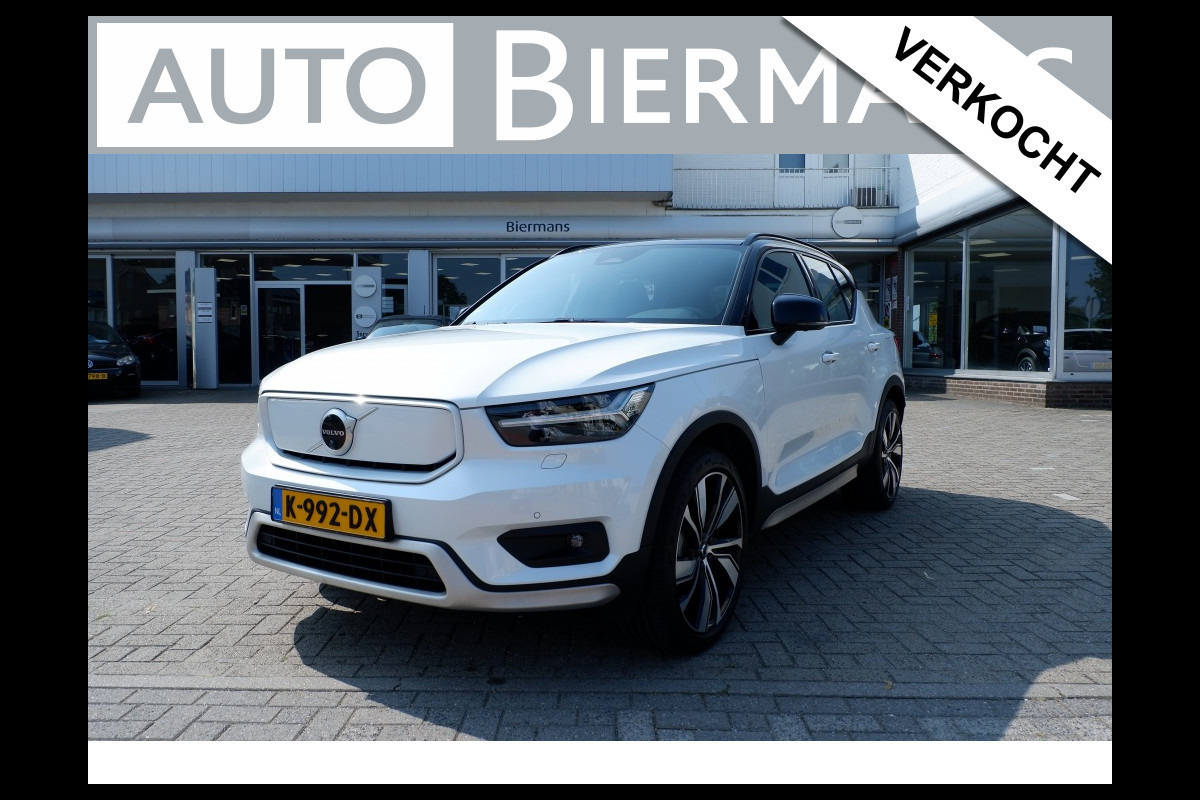 Volvo XC40 Recharge P8 AWD R-Des /Full Options/408PK/ INCL. BOVAG