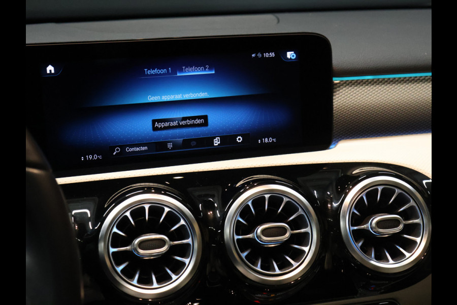 Mercedes-Benz A-Klasse 180 Sport Luxury [TREKHAAK INKLAPBAAR, SCHUIFKANTELDAK, MEMORY SEATS, BURMESTER SOUND, CAMERA, STOELVERWARMING, VOL LEDER, BLUETOOTH, CRUISE, CLIMATE, NIEUWSTAAT]