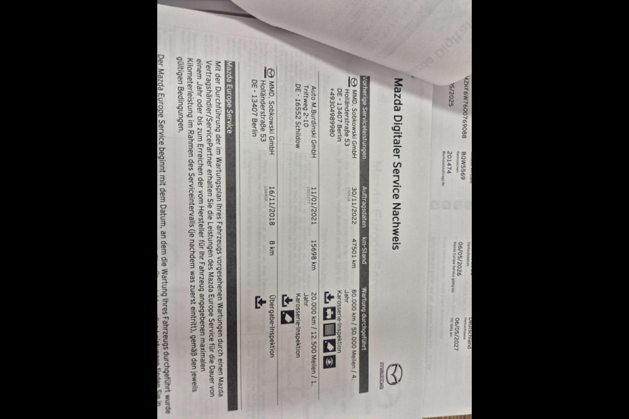 Mazda CX-5 2.0 SkyActiv-G 165 TS 1e eig, Navi, Cam