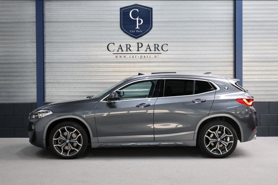 BMW X2 SDrive20i M Sport LED/SFEER/PANO/LEER+S.VERWARMING/KEYLESS/CAM/CRUISE/ECC/12 MND GARANTIE!