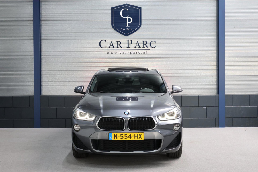 BMW X2 SDrive20i M Sport LED/SFEER/PANO/LEER+S.VERWARMING/KEYLESS/CAM/CRUISE/ECC/12 MND GARANTIE!