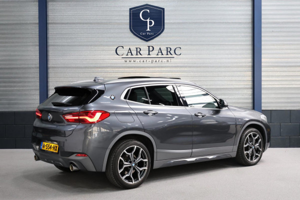 BMW X2 SDrive20i M Sport LED/SFEER/PANO/LEER+S.VERWARMING/KEYLESS/CAM/CRUISE/ECC/12 MND GARANTIE!