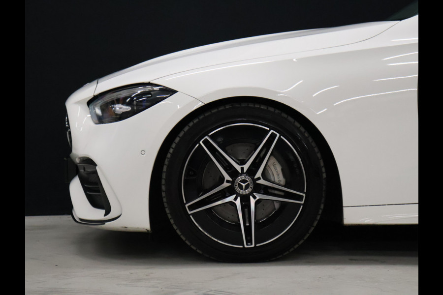 Mercedes-Benz C-Klasse 200 4MATIC AMG Line [SCHUIFKANTELDAK, ADAPTIVE CRUISE CONTROL, BURMESTER, ELEKTRISCHE STOELEN, 360 CAMERA, SFEERLICHT, CARBON, URBAN GUARD+,  NIEUWSTAAT]