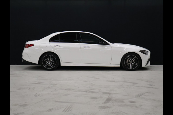 Mercedes-Benz C-Klasse 200 4MATIC AMG Line [SCHUIFKANTELDAK, ADAPTIVE CRUISE CONTROL, BURMESTER, ELEKTRISCHE STOELEN, 360 CAMERA, SFEERLICHT, CARBON, URBAN GUARD+,  NIEUWSTAAT]