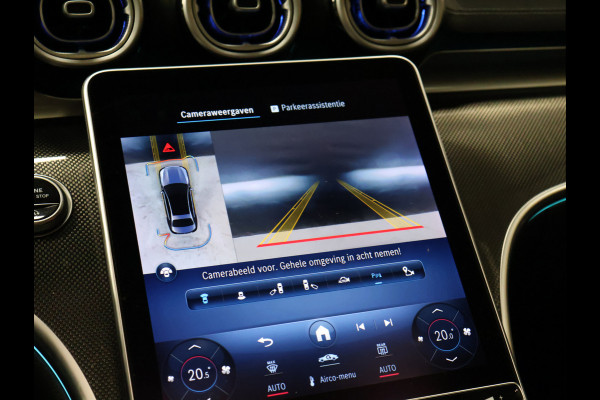 Mercedes-Benz C-Klasse 200 4MATIC AMG Line [SCHUIFKANTELDAK, ADAPTIVE CRUISE CONTROL, BURMESTER, ELEKTRISCHE STOELEN, 360 CAMERA, SFEERLICHT, CARBON, URBAN GUARD+,  NIEUWSTAAT]