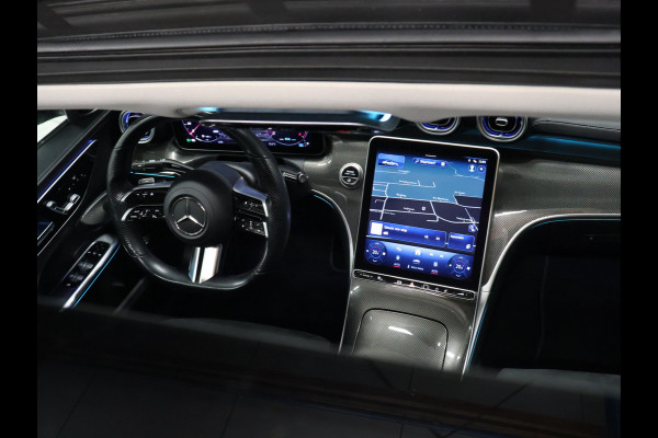 Mercedes-Benz C-Klasse 200 4MATIC AMG Line [SCHUIFKANTELDAK, ADAPTIVE CRUISE CONTROL, BURMESTER, ELEKTRISCHE STOELEN, 360 CAMERA, SFEERLICHT, CARBON, URBAN GUARD+,  NIEUWSTAAT]