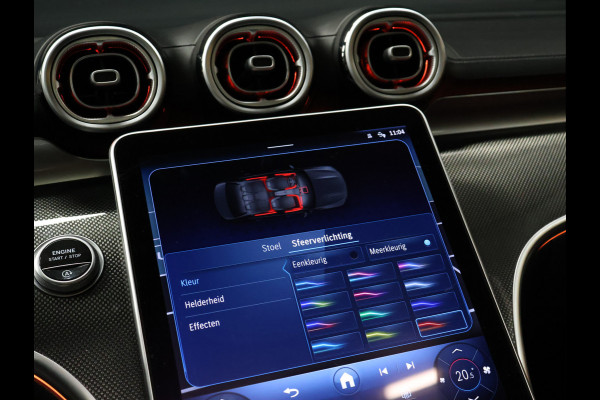 Mercedes-Benz C-Klasse 200 4MATIC AMG Line [SCHUIFKANTELDAK, ADAPTIVE CRUISE CONTROL, BURMESTER, ELEKTRISCHE STOELEN, 360 CAMERA, SFEERLICHT, CARBON, URBAN GUARD+,  NIEUWSTAAT]