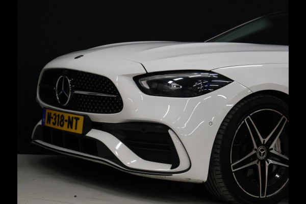 Mercedes-Benz C-Klasse 200 4MATIC AMG Line [SCHUIFKANTELDAK, ADAPTIVE CRUISE CONTROL, BURMESTER, ELEKTRISCHE STOELEN, 360 CAMERA, SFEERLICHT, CARBON, URBAN GUARD+,  NIEUWSTAAT]