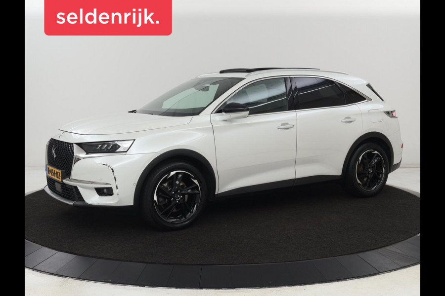 DS 7 Crossback E-Tense Rivoli | Panoramadak | Trekhaak | Leder | Stoelverwarming | Nachtzicht | Adaptive cruise | 360 Camera | Carplay | Sfeerverlichting | Navigatie | Keyless | 19'' | Memory