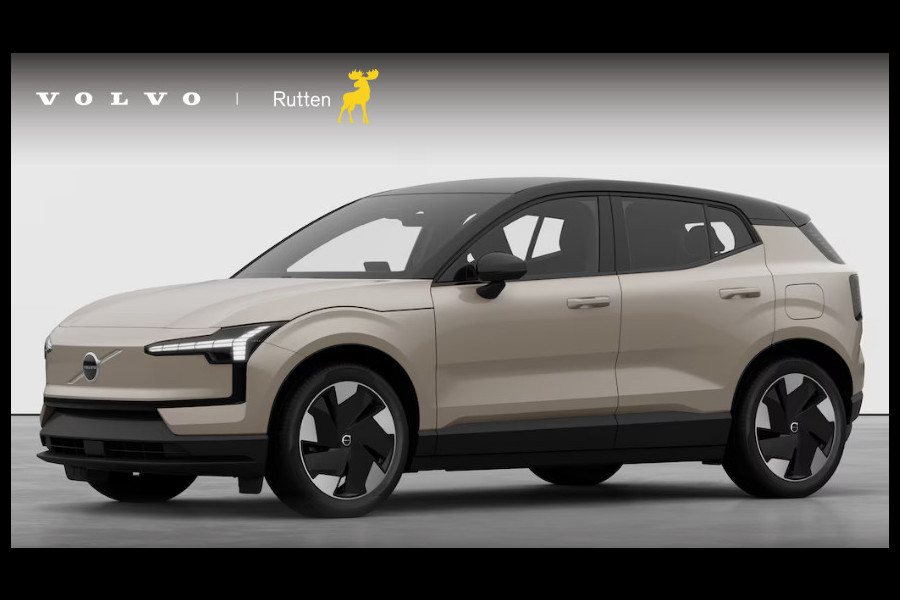 Volvo EX30 272PK Automaat Single Ext. Range Plus Europa / Elektrische stoelen met geheugen / Stoel - en stuurwielverwarming / Harman Kardon audio / Elektrische achterklep / Keyless entry / Adaptieve Cruise Control / BLIS / Dodehoek Detectie / Parkeersensoren voor en achter / Achteruitrijcamera / Warmtepomp / Google Services/ Volvo EX30 272PK Automaat Single Ext. Range Plus Europa / Elektrische stoelen met geheugen / Stoel - en stuurwielverwarming / Harman Kardon audio / Elektrische achterklep / Keyless entry / Adaptieve Cruise Control / BLIS / Dodehoek Detectie / Parkeersensoren voor en achter / Achteruitrijcamera / Warmtepomp / Google Services/