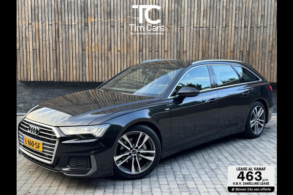 Audi A6 Avant 40 TFSI S edition Automaat | Cognac leren bekleding | LED Matrix verlichting | Stoelverwarming | Sfeerverlichting | Zonnes