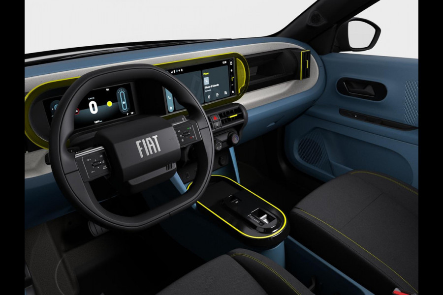 Fiat Grande Panda 1.2 Hybrid Icon | Automaat | PDC | Airco | Apple Carplay | Cruise | Pack Style Fiat Grande Panda 1.2 Hybrid Icon | Automaat | PDC | Airco | Apple Carplay | Cruise | Pack Style