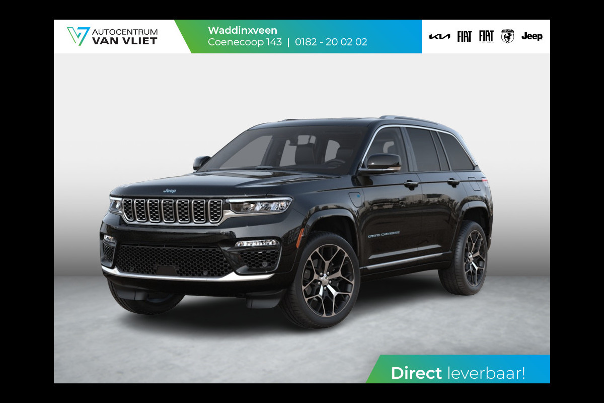 Jeep Grand Cherokee 380pk Aut. Summit Reserve 4xe | Premium Audio | Camera | Adapt. Cruise | Schuif/Kanteldak | Head Up | 21" | Winter Pack | Luxery Leather Seats | 2x 10,1" beeldschermen achterin Jeep Grand Cherokee 380pk Aut. Summit Reserve 4xe | Premium Audio | Camera | Adapt. Cruise | Schuif/Kanteldak | Head Up | 21" | Winter Pack | Luxery Leather Seats | 2x 10,1" beeldschermen achterin