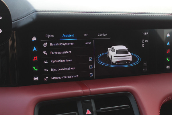 Porsche Taycan Cross Turismo 4 93 kWh / SoH 94.7% / Panoramadak / 360Camera / Passenger Display / Sportdesign + Chrono / 21'' / Bose / Luchtvering / Keyless / Stuur+Stoelverwarming / Dodehoek / DAB / ACC Porsche Taycan Cross Turismo 4 93 kWh / SoH 94.7% / Panoramadak / 360Camera / Passenger Display / Sportdesign + Chrono / 21'' / Bose / Luchtvering / Keyless / Stuur+Stoelverwarming / Dodehoek / DAB / ACC