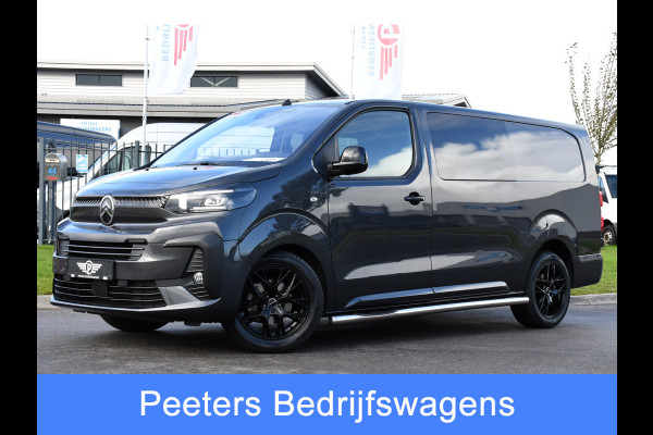 Citroën Jumpy 2.0 BlueHDI 180 L3 DC PB Edition 360 Camera, Cruise, Carplay, 177pk, Stuurverwarming, Clima, LED, Automaat, Trekhaak, Keyless, Uniek! Citroën Jumpy 2.0 BlueHDI 180 L3 DC PB Edition 360 Camera, Cruise, Carplay, 177pk, Stuurverwarming, Clima, LED, Automaat, Trekhaak, Keyless, Uniek!