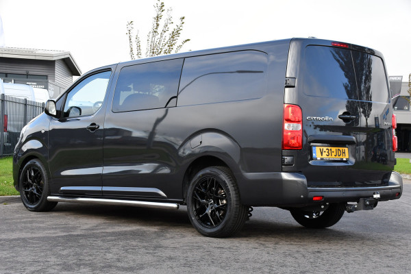 Citroën Jumpy 2.0 BlueHDI 180 L3 DC PB Edition 360 Camera, Cruise, Carplay, 177pk, Stuurverwarming, Clima, LED, Automaat, Trekhaak, Keyless, Uniek! Citroën Jumpy 2.0 BlueHDI 180 L3 DC PB Edition 360 Camera, Cruise, Carplay, 177pk, Stuurverwarming, Clima, LED, Automaat, Trekhaak, Keyless, Uniek!