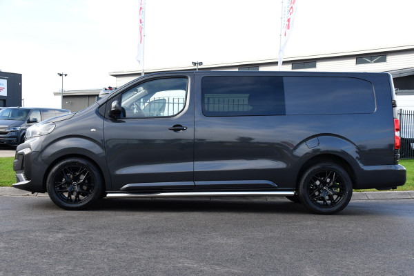 Citroën Jumpy 2.0 BlueHDI 180 L3 DC PB Edition 360 Camera, Cruise, Carplay, 177pk, Stuurverwarming, Clima, LED, Automaat, Trekhaak, Keyless, Uniek! Citroën Jumpy 2.0 BlueHDI 180 L3 DC PB Edition 360 Camera, Cruise, Carplay, 177pk, Stuurverwarming, Clima, LED, Automaat, Trekhaak, Keyless, Uniek!