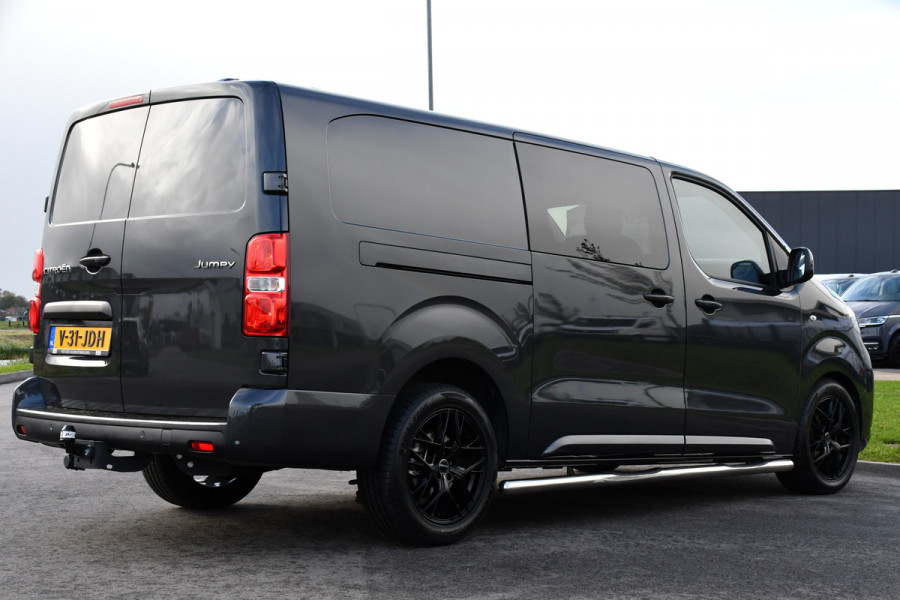 Citroën Jumpy 2.0 BlueHDI 180 L3 DC PB Edition 360 Camera, Cruise, Carplay, 177pk, Stuurverwarming, Clima, LED, Automaat, Trekhaak, Keyless, Uniek! Citroën Jumpy 2.0 BlueHDI 180 L3 DC PB Edition 360 Camera, Cruise, Carplay, 177pk, Stuurverwarming, Clima, LED, Automaat, Trekhaak, Keyless, Uniek!