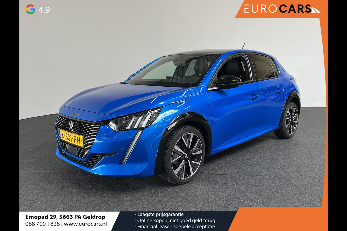 Peugeot 208 1.2 PureTech 100pk GT Panorama dak Navigatie Camera Lichtmetalen Velgen 17" Extra Getint Glas Led Dab Cruise control Peugeot 208 1.2 PureTech 100pk GT Panorama dak Navigatie Camera Lichtmetalen Velgen 17" Extra Getint Glas Led Dab Cruise control