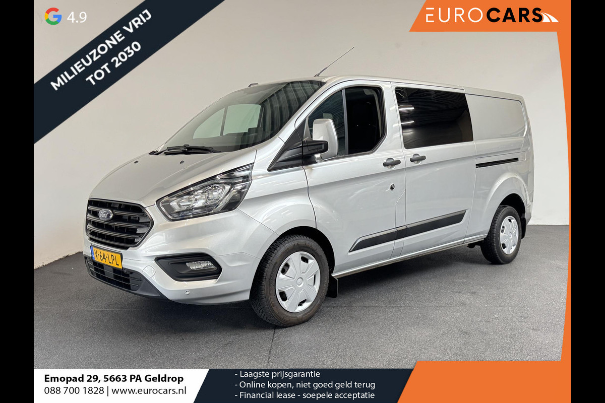Ford Transit Custom 131pk Automaat L2H1 Trend Dubbele Cabine 2x Schuifdeur Navigatie Apple Carplay/Android Auto Cruise control Airco Euro6 Ford Transit Custom 131pk Automaat L2H1 Trend Dubbele Cabine 2x Schuifdeur Navigatie Apple Carplay/Android Auto Cruise control Airco Euro6