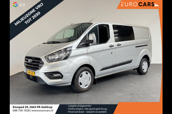 Ford Transit Custom 131pk Automaat L2H1 Trend Dubbele Cabine 2x Schuifdeur Navigatie Apple Carplay/Android Auto Cruise control Airco Euro6