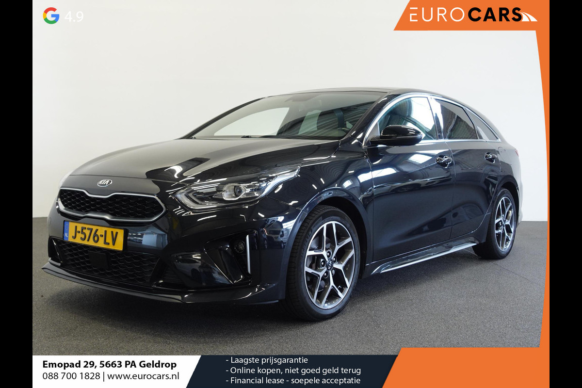 Kia ProCeed 1.4 T-GDI 140pk Automaat GT-Line Panoramadak LED Airco Navi Carplay PDC VA Camera Sportleder 17" LM Velgen Virtual Cockpit