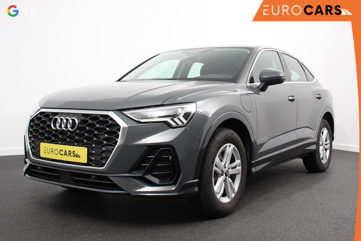 Audi Q3 Sportback 45 TFSI Attitude Plus PHEV 245 PK DEMO! climacontrol | Adaptive Cruise control | PDC V + A | Navigatie | Elektrische Kofferbak | LMV Velgen Audi Q3 Sportback 45 TFSI Attitude Plus PHEV 245 PK DEMO! climacontrol | Adaptive Cruise control | PDC V + A | Navigatie | Elektrische Kofferbak | LMV Velgen