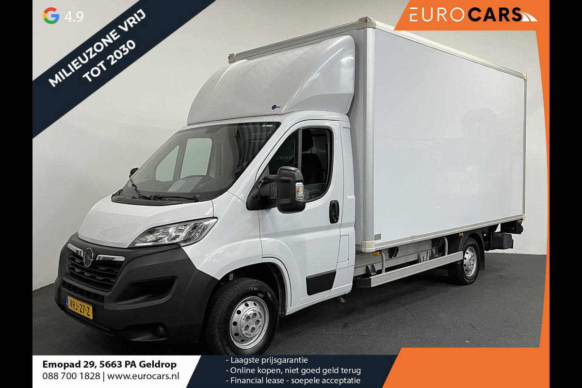 Opel Movano 2.3 Turbo L3H1 Bakwagen Meubelbak met Laadklep Airco Cruise Control Navigatie Zijdeur