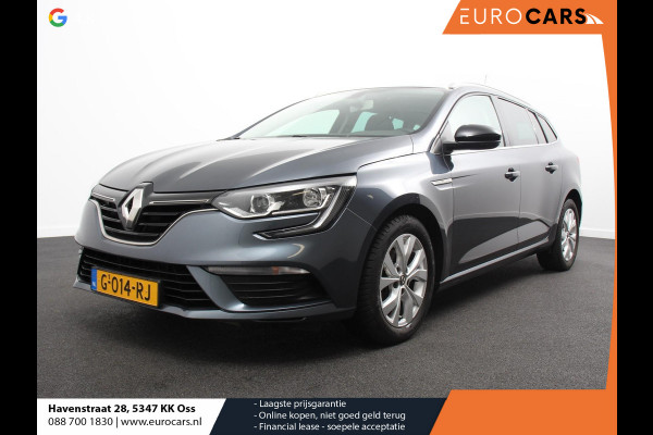Renault MEGANE Estate 1.3 TCe Limited Cruise control Climate control Navigatie Parkeersensoren achter Lichtmetalen velgen LED Renault MEGANE Estate 1.3 TCe Limited Cruise control Climate control Navigatie Parkeersensoren achter Lichtmetalen velgen LED