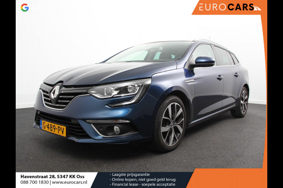 Renault MEGANE Estate 1.3 TCe 163pk GT-Line | Panorama dak | Navigatie | Half leder | Climate Control | Lichtmetalen Velgen |