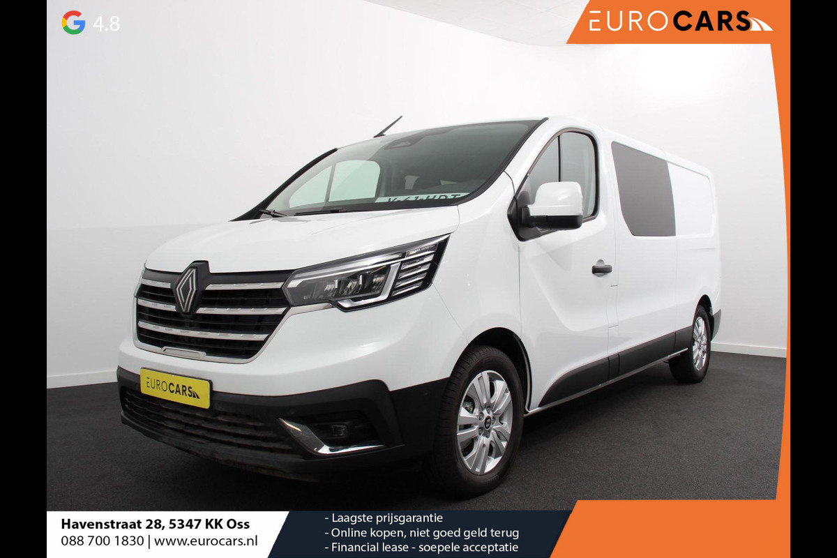 Renault Trafic 2.0 Blue dCi 150 Automaat L2H1 Advance Dubbele cabine Navigatie Airco Lichtmetalen velgen Betimmering Trekhaak Camera Parkeer sensoren Dab Renault Trafic 2.0 Blue dCi 150 Automaat L2H1 Advance Dubbele cabine Navigatie Airco Lichtmetalen velgen Betimmering Trekhaak Camera Parkeer sensoren Dab